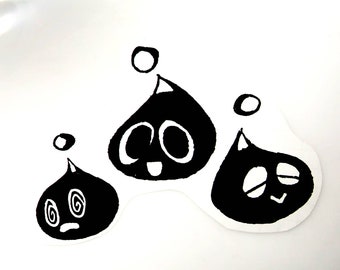 Chao emotions sticker 2022 | Vinyl decal sticker | 6" in wide