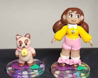 Bee and Puppycat figurine | polymer clay | bee and puppycat