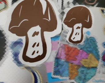 Pegatina de vinilo Chocoshroom