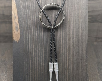 Modern Bolo Tie | Steel - handmade in WA
