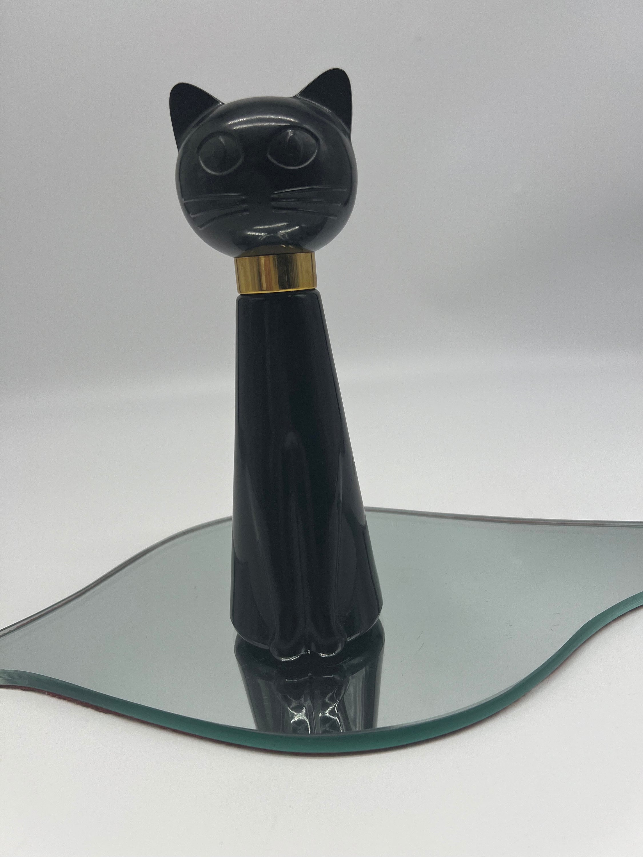 Vintage Tabitha Avon Cologne/perfume Bottle Black Cat
