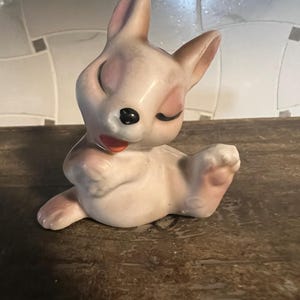 Vintage 50s miniature bunny rabbit “made in Japan”
