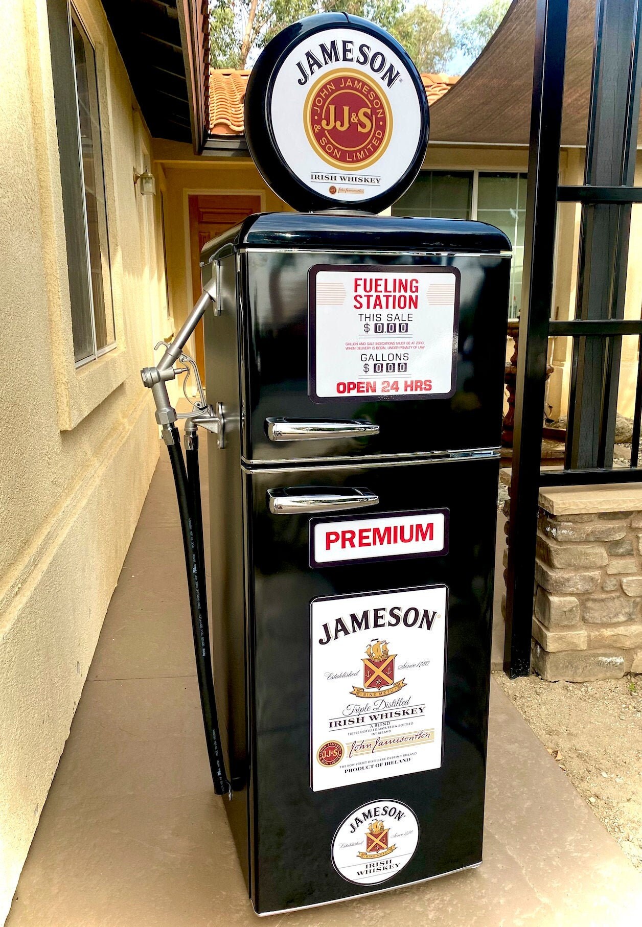 Jameson Gas Pump Refrigerator Etsy