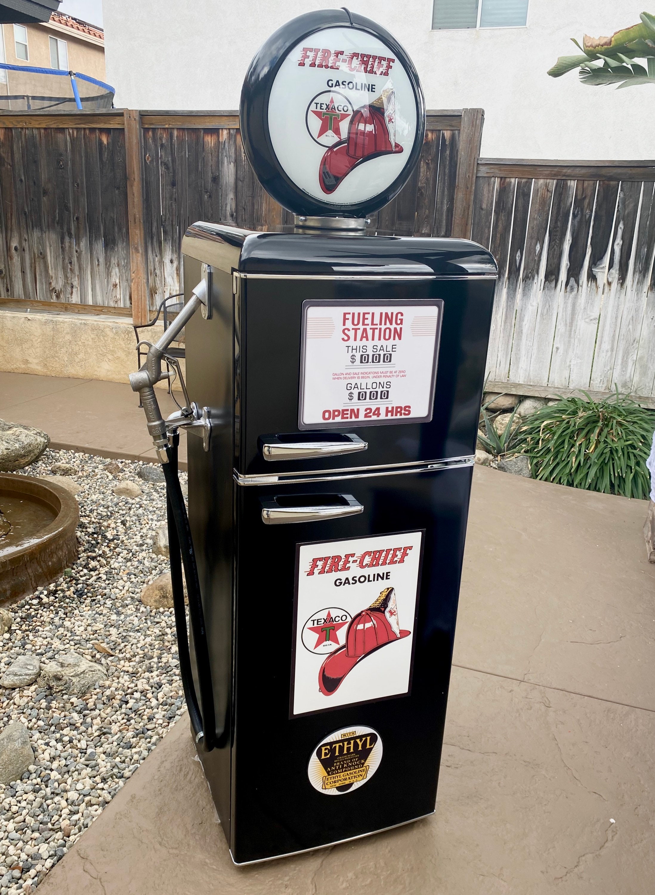 Fire Chief Gas Pump Refrigerator Etsy
