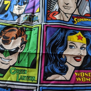 100% Cotton quilting fabric, SUPERHERO,flash,Aquaman,green lantern,superman, wonderwoman,batman print ,1/4, 1/2 yd, 44"wide crafting