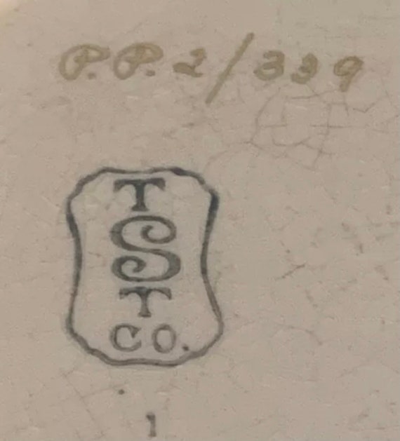 Vintage Taylor, Smith & Taylor Co. TST Serial Numbered Proof Plate