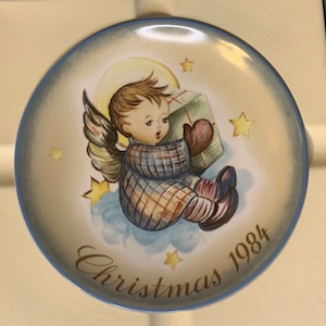 Vintage 1984 Schmid A Gift From Heaven Christmas Collector Plate