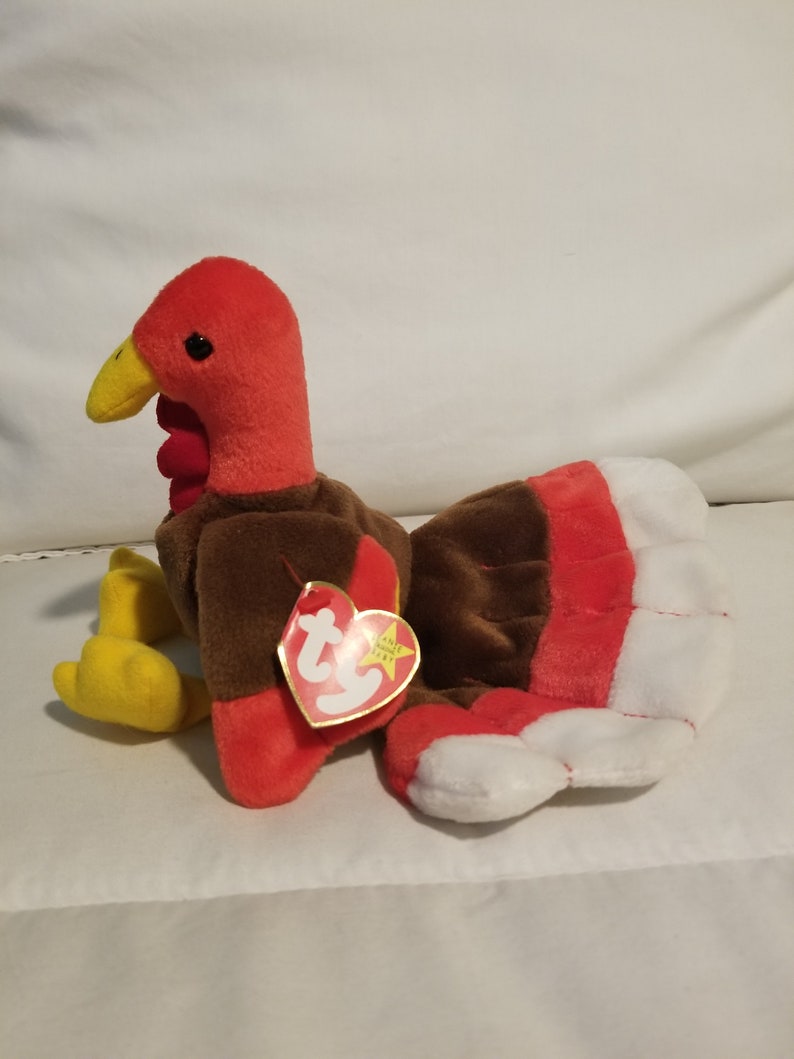 RARE Gobbles TY Beanie Baby with ERRORS | Etsy
