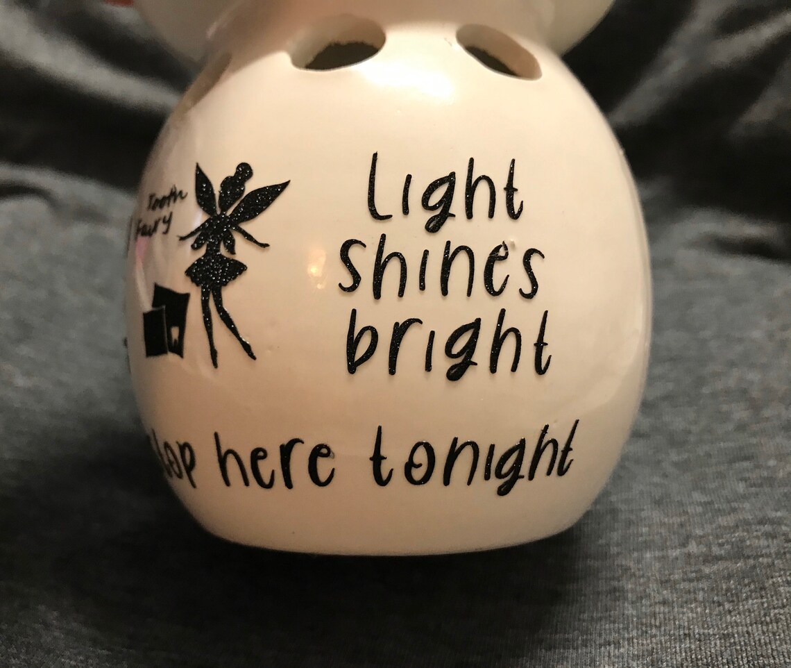 Homemade candle warmer for tooth fairy Etsy