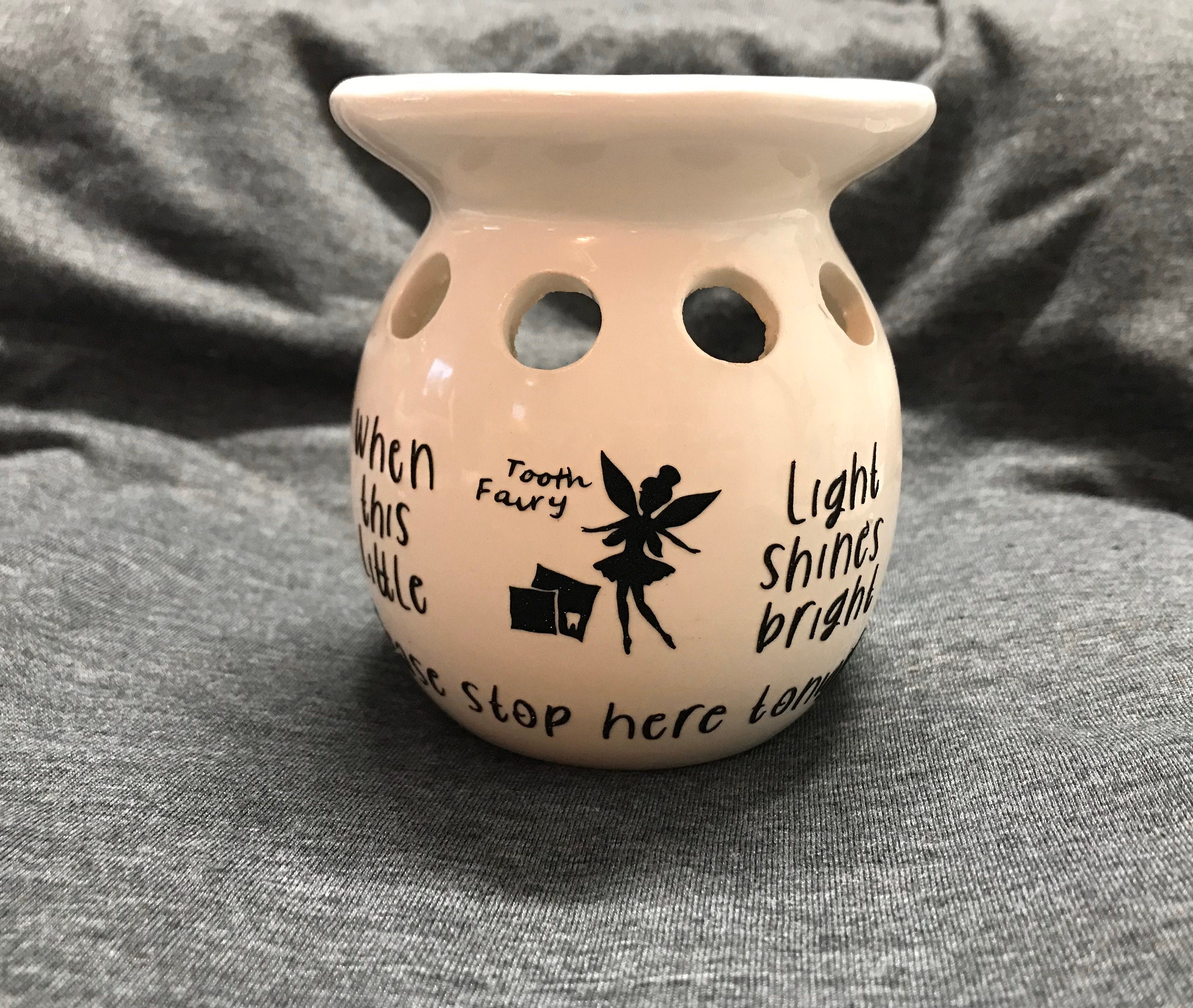 Homemade candle warmer for tooth fairy Etsy