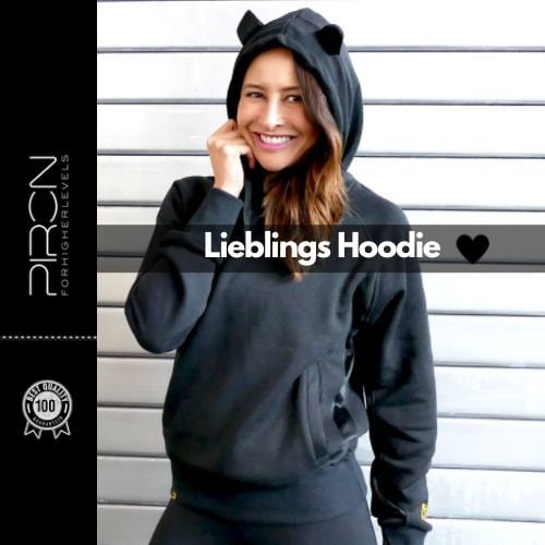 Sweat à Capuche Semi-zippé Avec Trou Pour Le Pouce Pour Filles