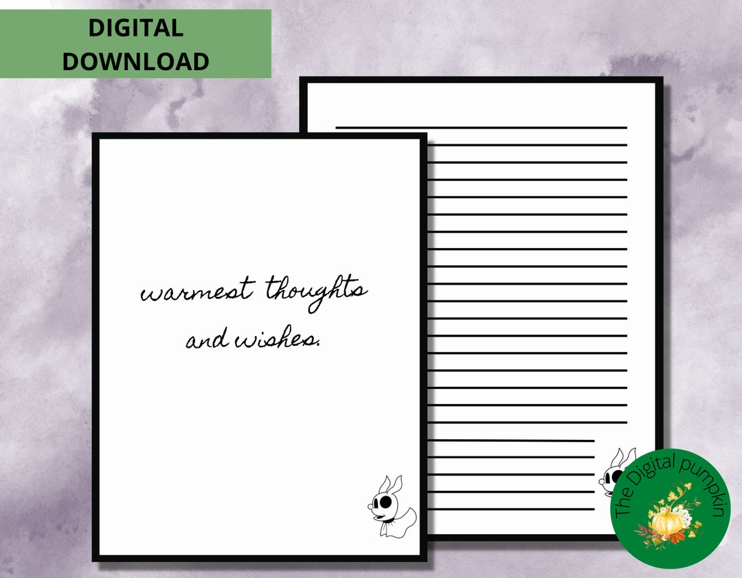 PRINTABLE Stationery, Printable Stationary, Printable Writing Paper ...