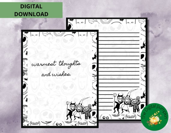 PRINTABLE Stationery Printable Stationary Printable Writing | Etsy