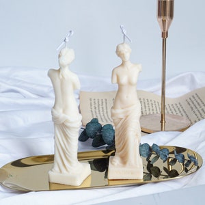Vénus De Milo Bougie Moule En Silicone, Déesse, Vénus, Corps, Torse, Mythologie Grecque, Esthétique, Sculptural, Moule En Silicone, Bougie DIY