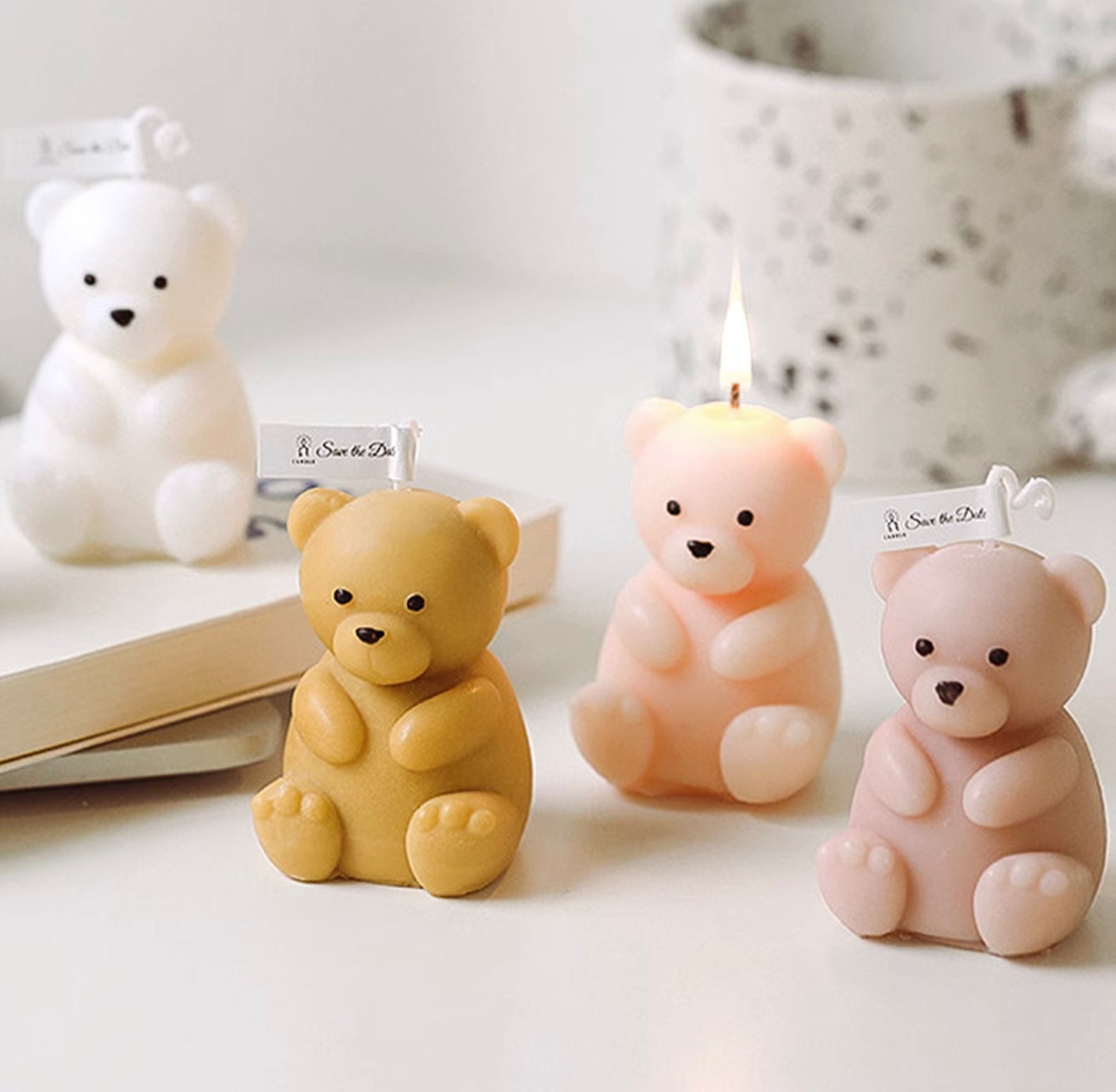 Bear Candle Mold,teddy Bear Candle Mold,animal Candle Mold,silicone Candle  Mold,scented Candle Mold,handmade Candle Mold,aromatherapy Mold 