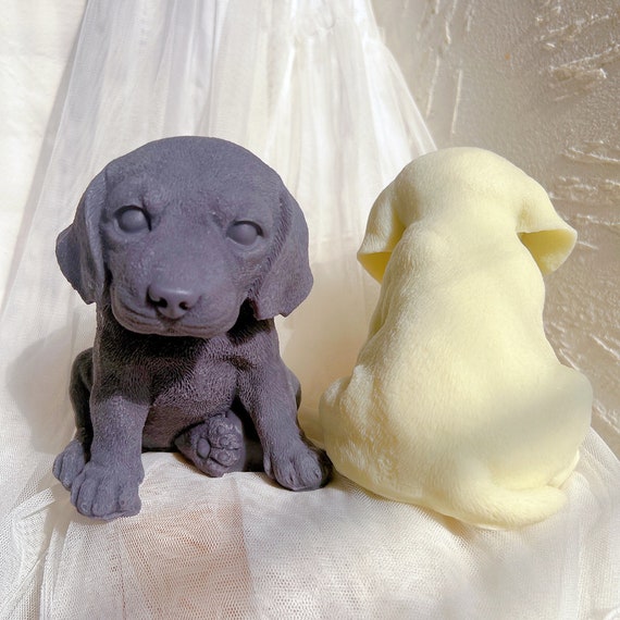 Puppy Candle Silicone Mould, Cute, Pet, Dog, Sculptural, Aesthetic, Candle,  Wax, Silicone Mould, DIY Craft, Supplies, Mold 