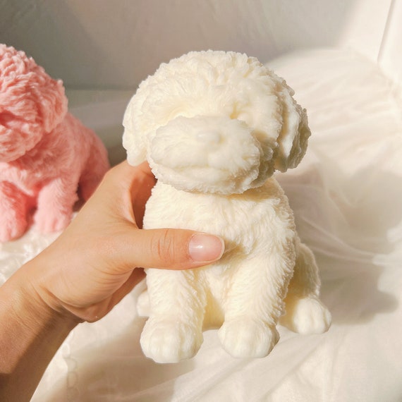 Puppy Candle Silicone Mould, Cute, Pet, Dog, Sculptural, Aesthetic, Candle,  Wax, Silicone Mould, DIY Craft, Supplies, Mold 