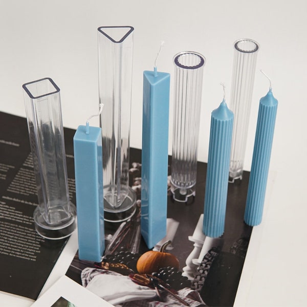 Triangle Candle Etsy