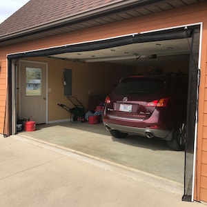 Zip-Roll brand, 8x8  Garage door screen