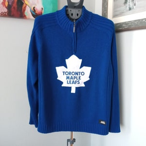 1960's Toronto Maple Leafs Vintage NHL Hockey Childrens Wool Sweater Jersey