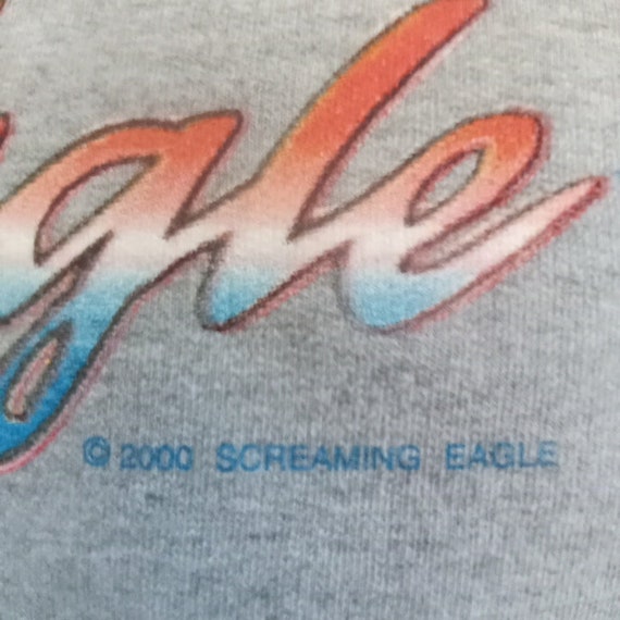 Vintage 2000 Women's Screaming Eagles grey graphi… - image 3