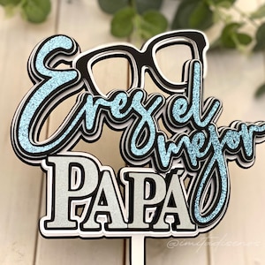 Caketopper You are the best dad.. Digital cutting file for Cameo and Cricut SVG