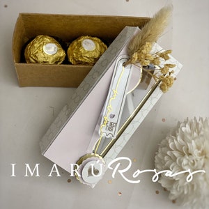 Box mold for 3 chocolates, Mother's Day, easy assembly of box template. INCLUDES ALL the design. svg, studio, collection for mom.