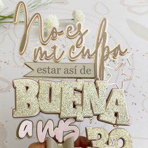 Caketopper It's not my fault I'm this hot. Digital cutting file for Cameo and Cricut SVG. rose, pink, gold. template