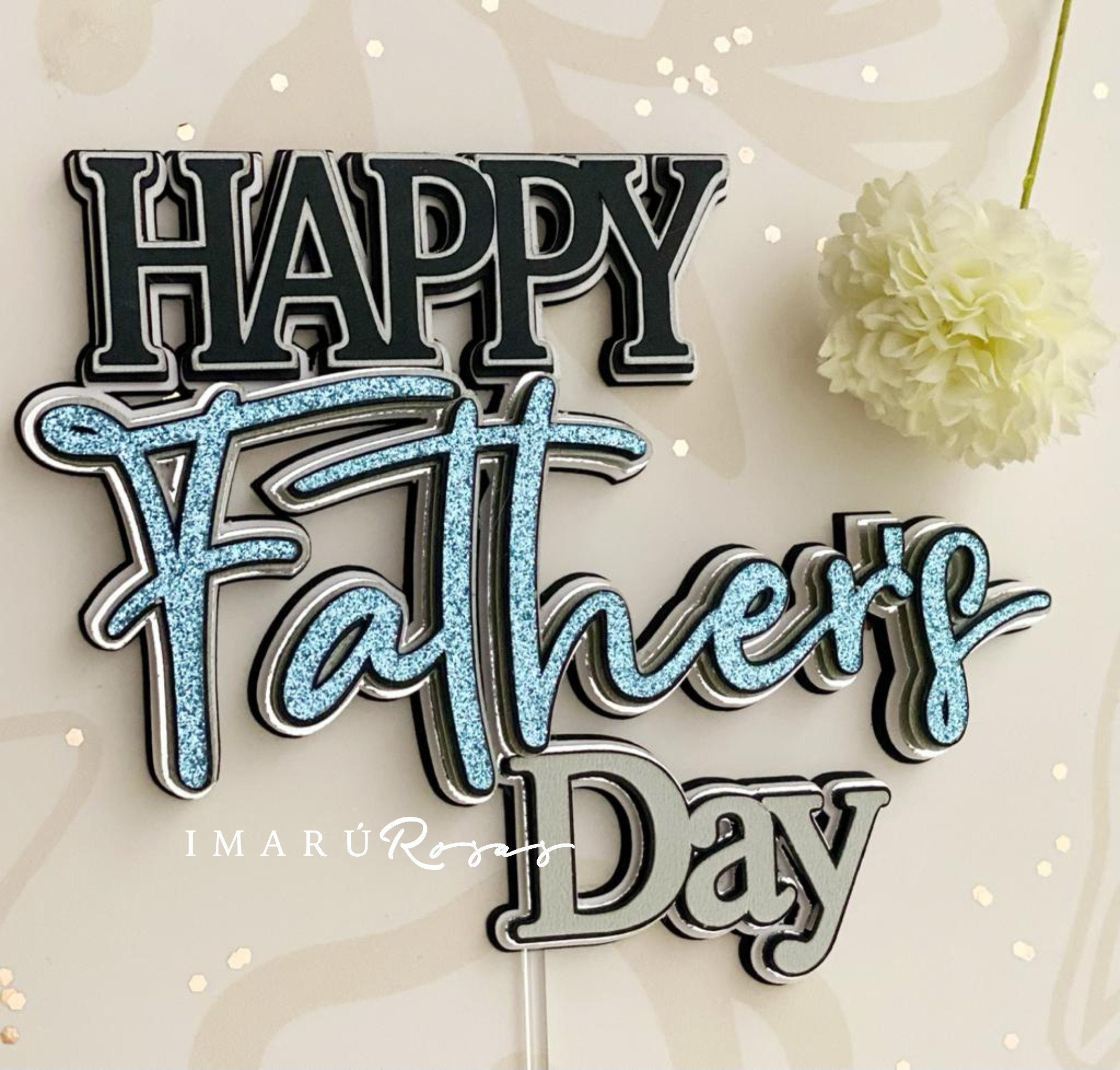 18 Stück Vatertagskuchen-Deko – Cupcake-Topper Mit „Happy Father's Day“ Für Geburtstag & Party