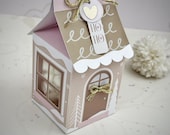 Recuerdo Navideño Mini Gingerbread House | Caja Dulces para Santa | Descarga Digital (SVG + Studio)
