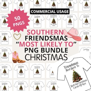 Bundle PNG de chemises assorties dans le sud-ouest de la France, chemises pour ami de Noël, dessins de T-shirt PNG, chemises de Noël assorties F3