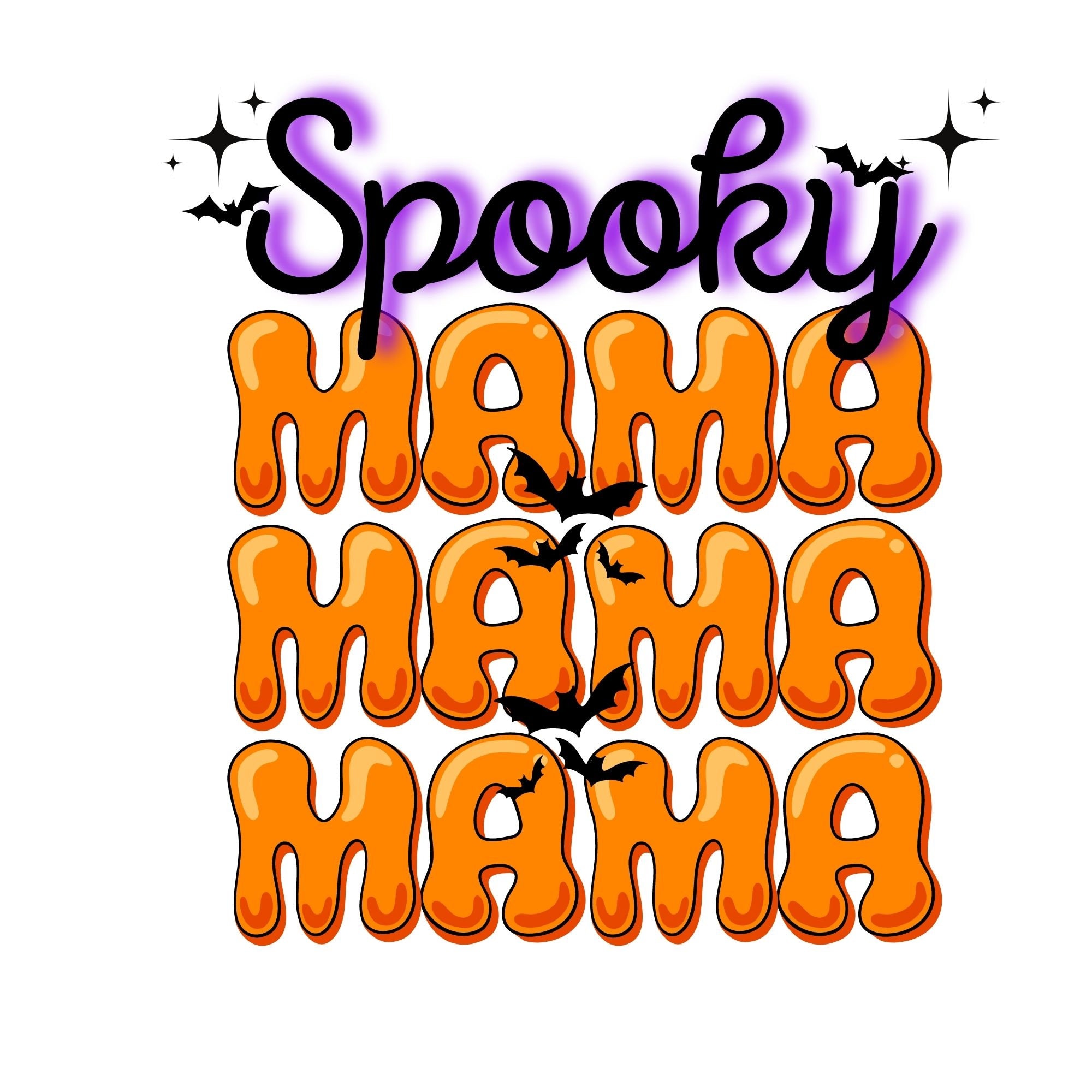 Spooky Mama Png Spooky Mom Png Halloween Shirt Gift for Mom - Etsy