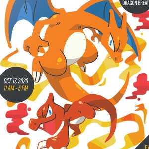 Pokémon GO Charmander Community Day - plakat 11" x 17"