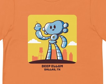 Little Traveling Man Graphic Tee - Deep Ellum, Texas