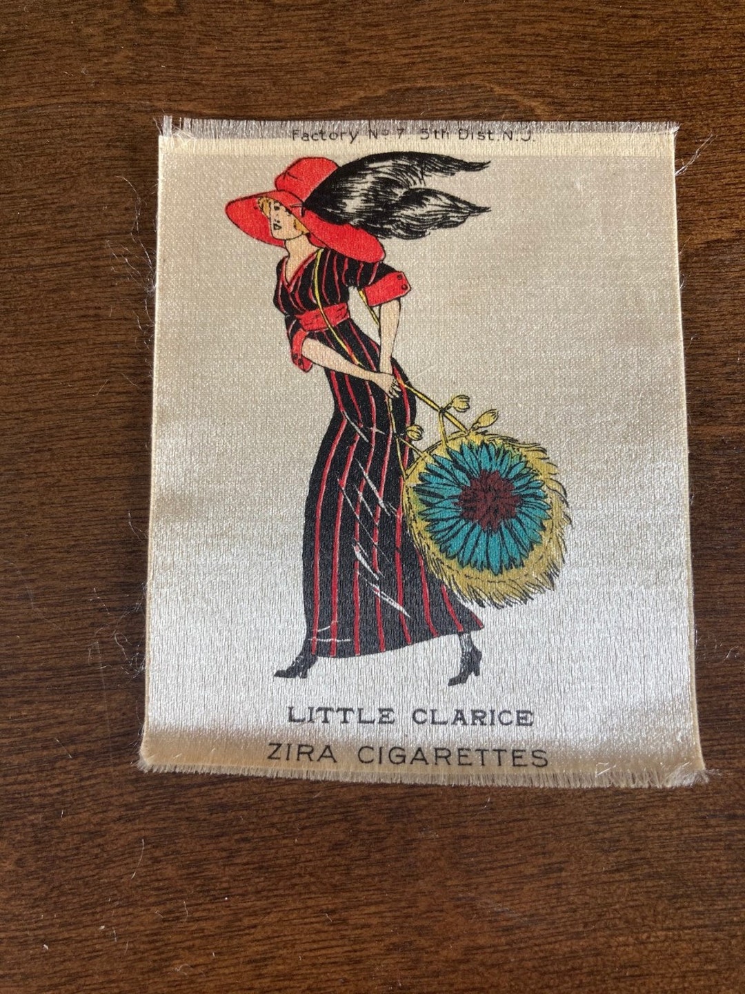 Zira Cigarettes Tobacco Silk Little Clarice Lady factory No 7 5th Dist