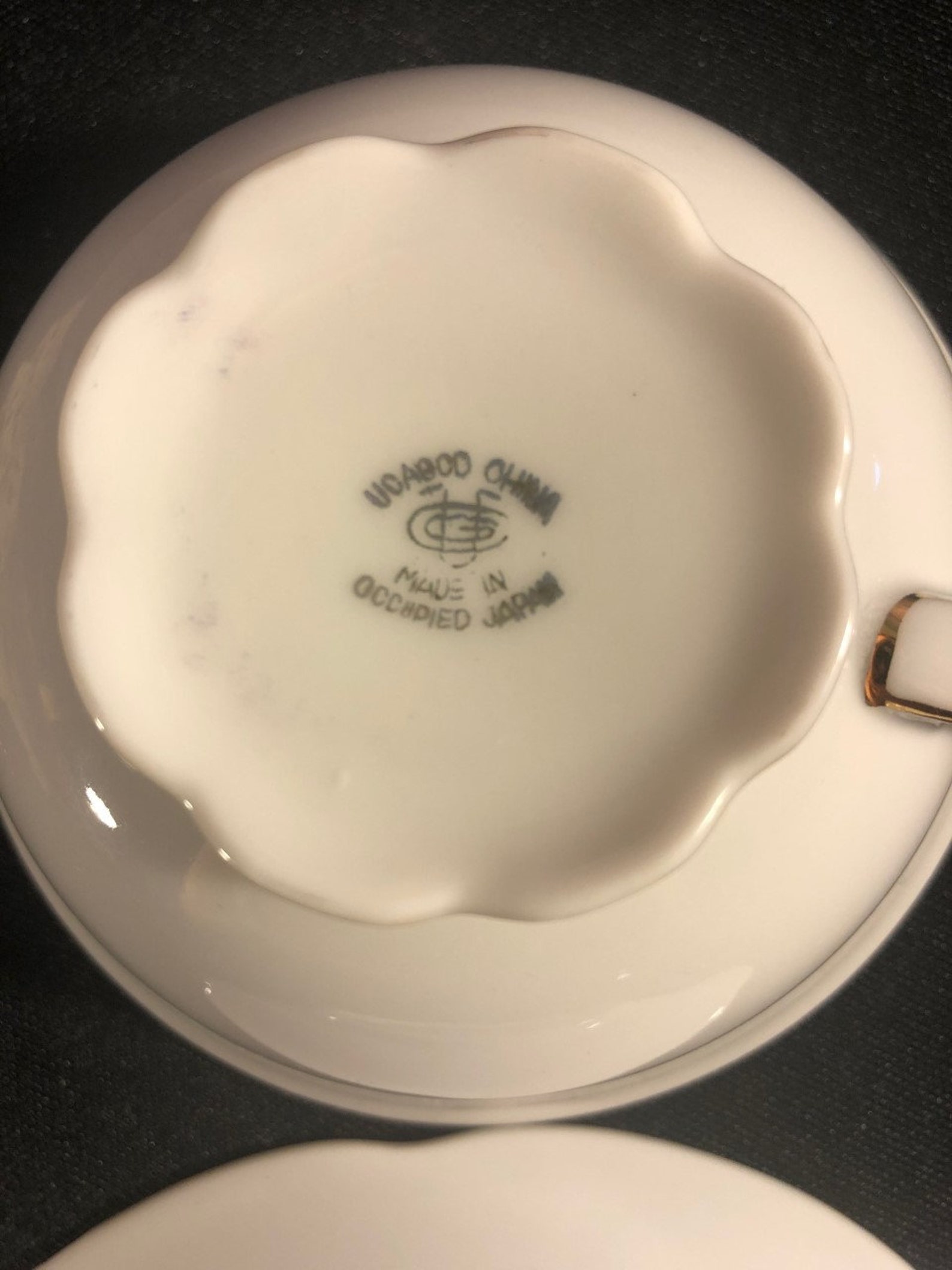 Tea Cup and Saucer UCAGCO China Made in Occupied Japan Etsy