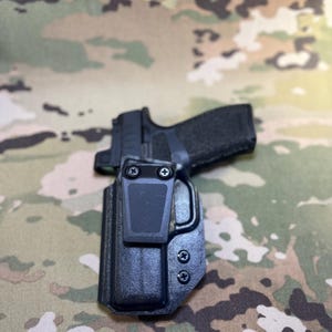 Kydex Inside Waistband Springfield Hellcat holster Left handed.
