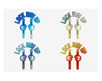 Lock Bibi Up Sticker Sheets | pak van 5 vellen