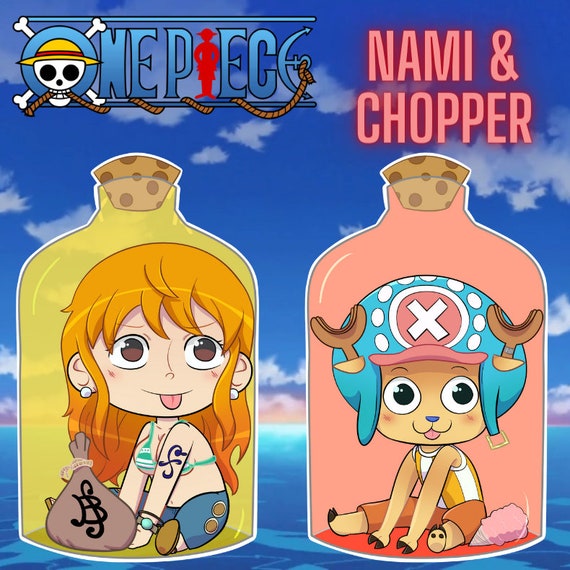 ONE PIECE 雷おこし ステッカー ルフィ ゾロ ナミ ウソップ サンジ