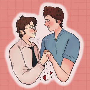 Dan and Herb Inspired Sticker