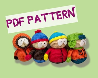 South Park Crochet Pattern Only