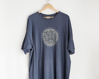 Vintage 1990s Utah Shakespeare Festival Blue Graphic T Shirt, Unisex XXL