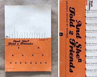 そして彼女は2人の友人に語った：女性によるグラフィックデザインの国際展、1996年