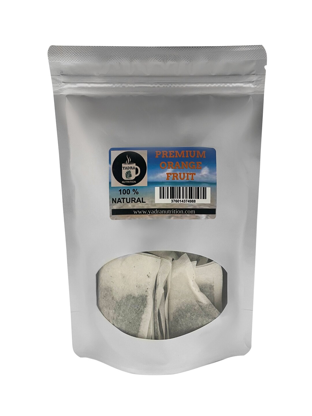 Orange Fruit Tea Bags Caffeinated Etsy