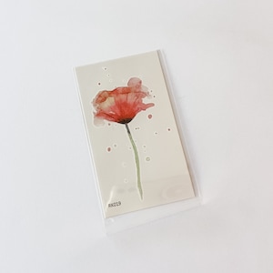 Watercolor Floral Waterproof Temporary Tattoo