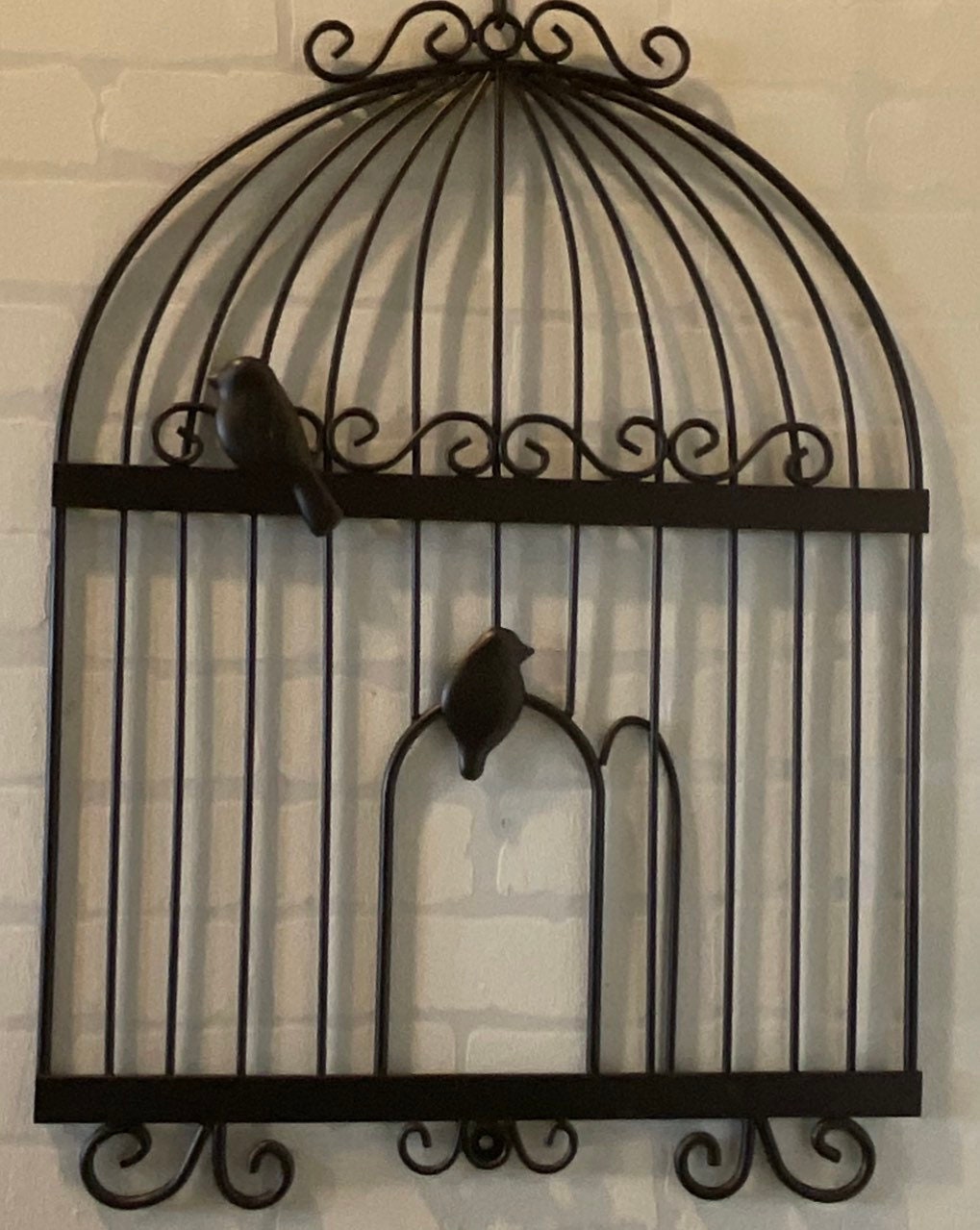 Wall Hanging Bird Cage Etsy