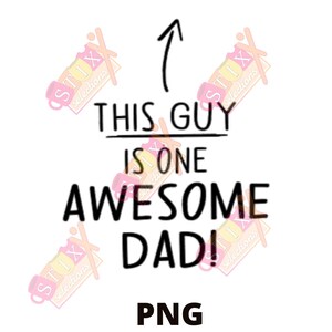 Deze man is een geweldige vader PNG SVG Vader Papa Poppa Pop Papa Cricut Cutting File