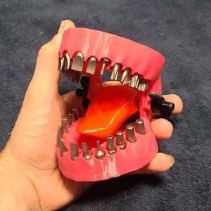 Magnetic Dental Drill Screw Bit Holder now WITH Tongue! With or Without Bits.