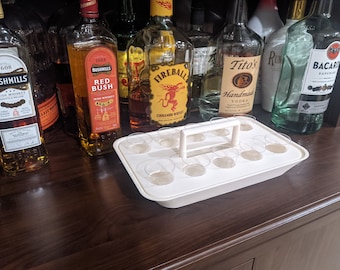 LDS/Mormon Style Sacrament Party Tray Size for Shot Glasses