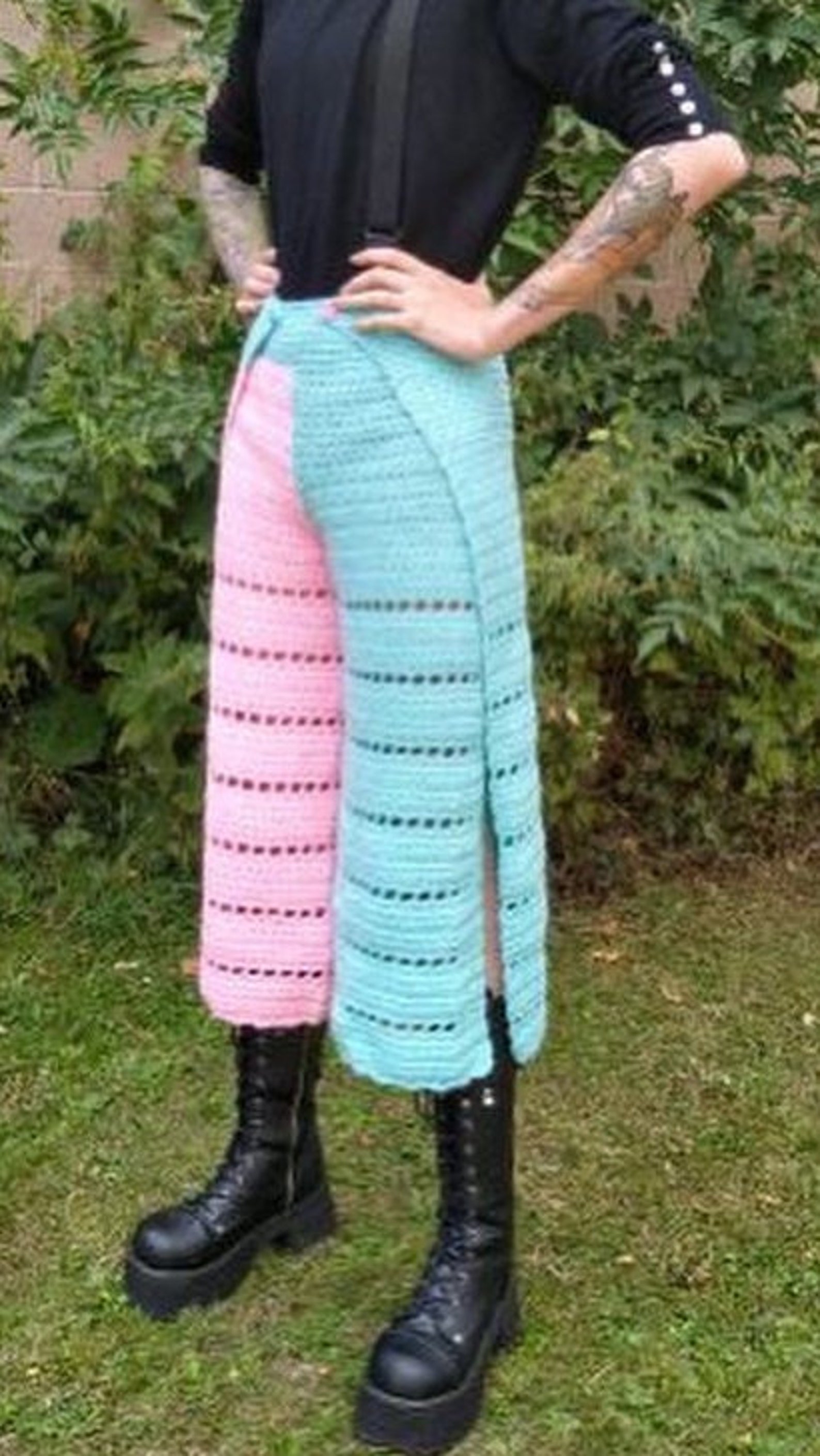 Crochet Knit Pants